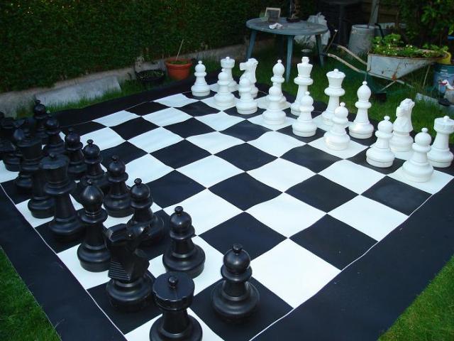 reuze schaakbord